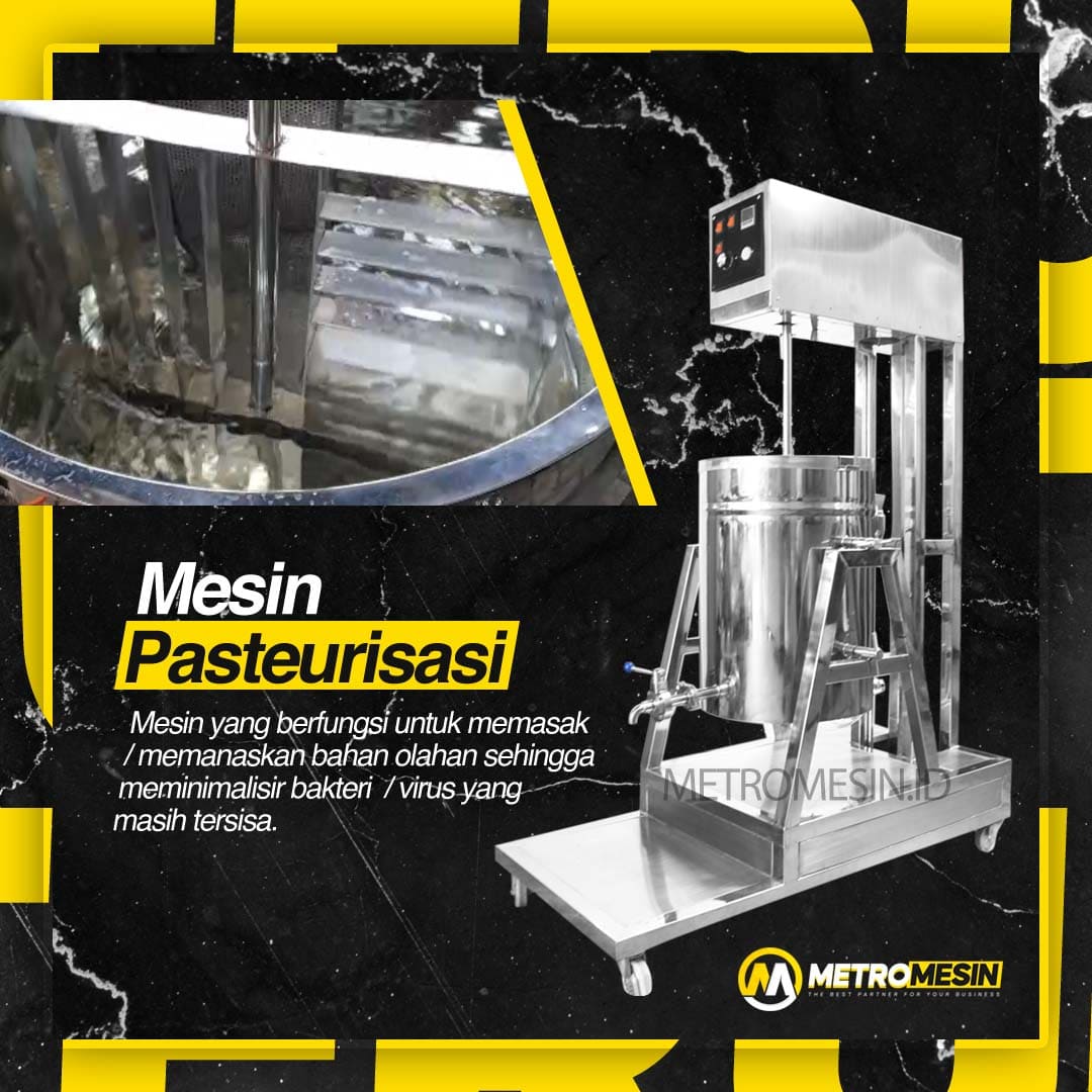 Metro Mesin Pasteurisasi Susu